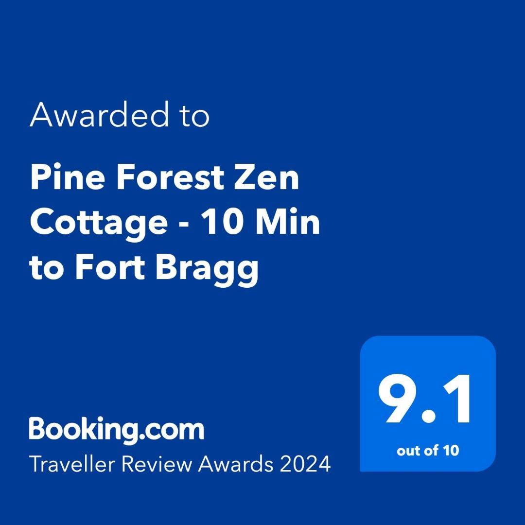 Pine Forest Zen Cottage - 10 Min To Fort Bragg فاييتفيل، كارولاينا الشمالية المظهر الخارجي الصورة